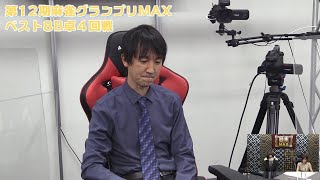 【麻雀】第12期麻雀グランプリMAXベスト８B卓４回戦