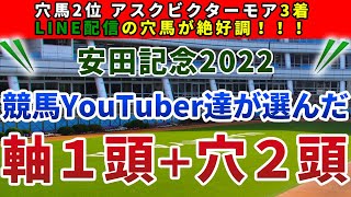 安田記念2022 競馬YouTuber達が選んだ【軸1頭＋穴2頭】