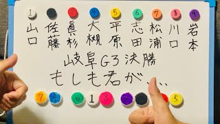 【競輪予想】岐阜G3決勝に全てを賭けた男達の完全予想！