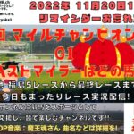 2022年11月20日 第39回 マイルチャンピオンシップ G1 他福島5レースから最終レースまで  競馬実況ライブ!