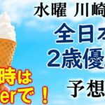 【競馬】全日本2歳優駿 2022 予想(買い目変更時はツイッターで！)