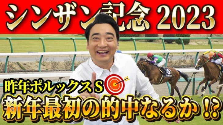 【シンザン記念】2023年幸先良いスタートなるか！？斉藤の競馬予想！