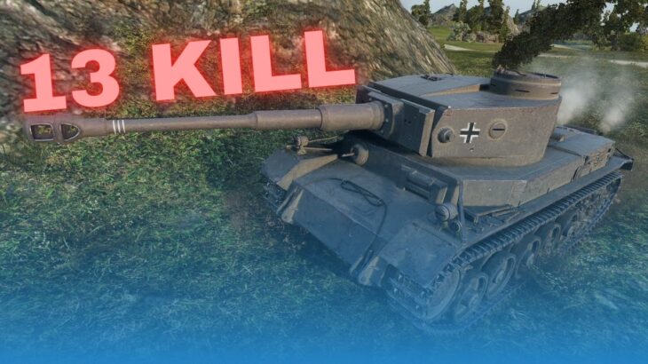 VK 30 01 PWorld of Tanks VK 30,01 P – 13 Kill :P