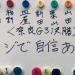 【競輪予想】奈良G3決勝を某予想家クラスの精度で予想しました！！