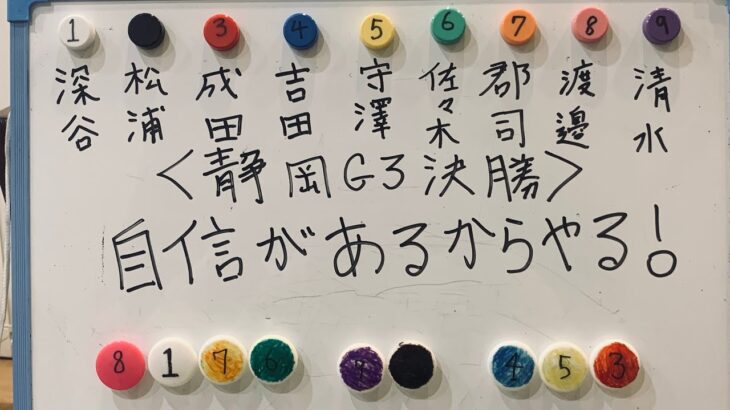【競輪予想】静岡G3決勝を某予想家クラスの精度で完全予想！！