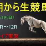 【競馬実況】朝から生競馬　ライブ配信　（中京→阪神→中山）Horse Racing Commentary