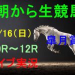 【中央競馬】朝から生競馬　ライブ配信　（福島→中山→阪神）Horse Racing Commentary